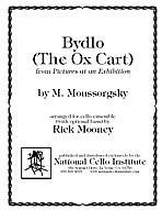 Bydlo (The Ox Cart) sheet music cover