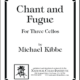 Chant and Fugue sheet music cover