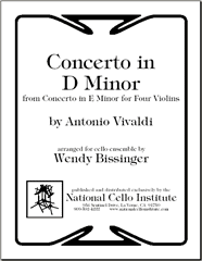 Concerto in F Minor sheet music cover