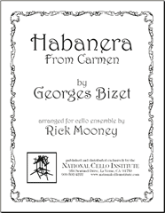 Habanera sheet music