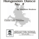 Hungarian Dance No. 5 sheet music