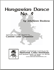 Hungarian Dance No. 5 sheet music