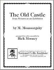 The Old Castle sheet music cover