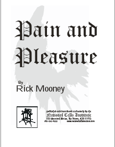 Pain and Pleasure sheet music cover
