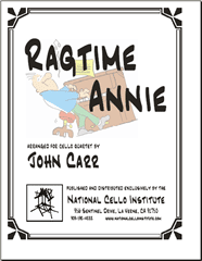 Ragtime Annie sheet music cover