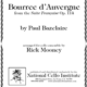 Bourree d'Auvergne sheet music cover